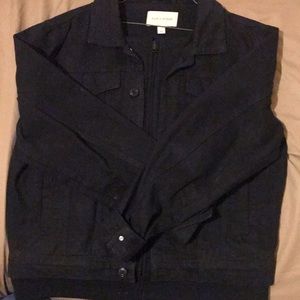 Sun and stone black jean jacket